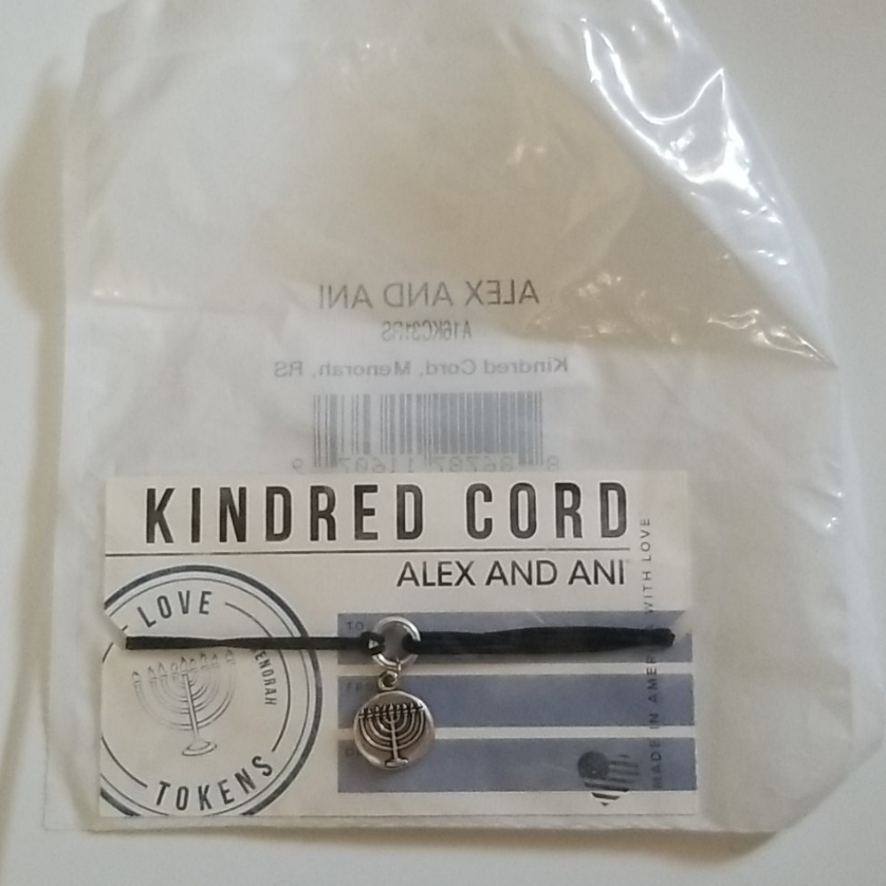 NEW Alex and Ani Pull Cord Bracelet